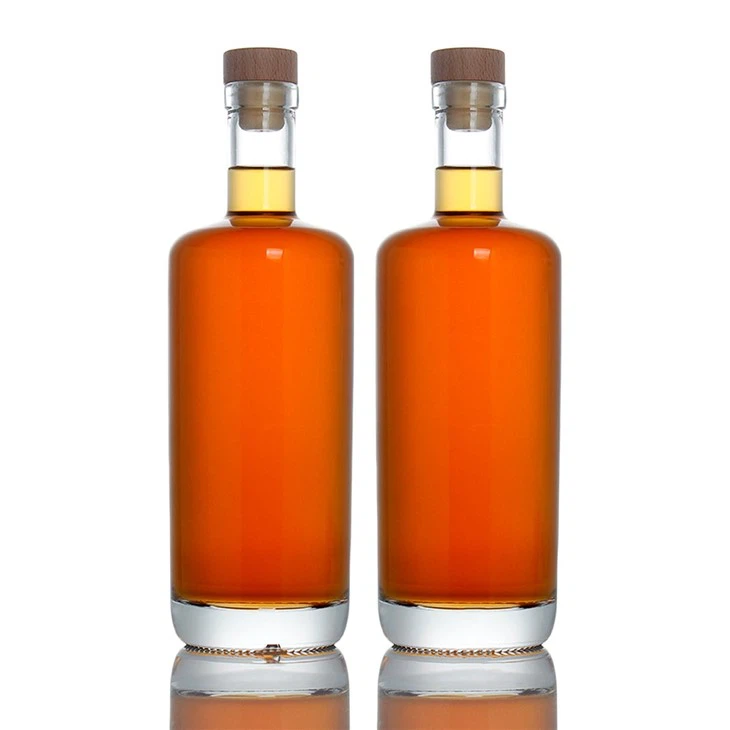 750ml Empty Vodka Spirits Bottle